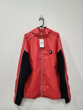 Nike Men's Air Hybrid Utility Jacket Red Black IO0558-696 Size XLTT New With Tg